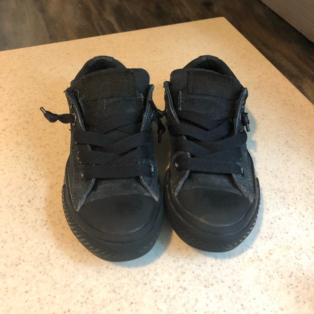 All black converse size 12